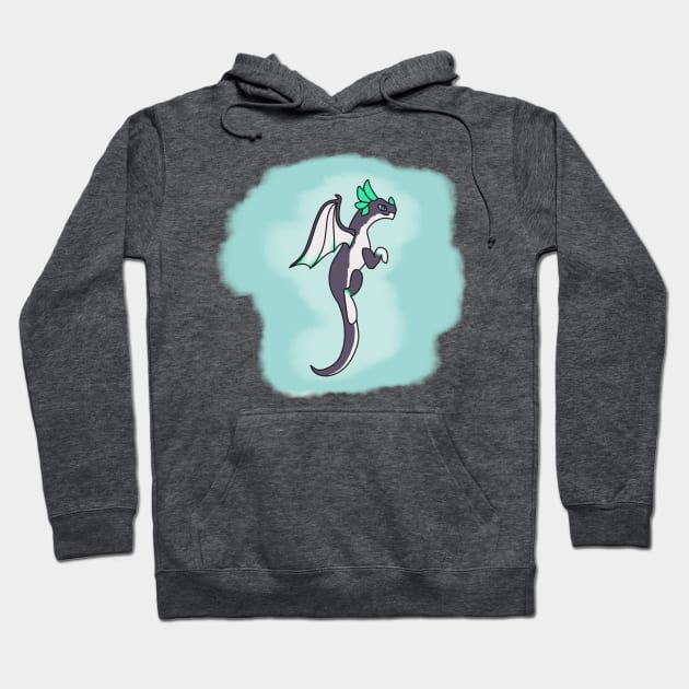 Flying Dragon :: Dragons and Dinosaurs Hoodie by Platinumfrog